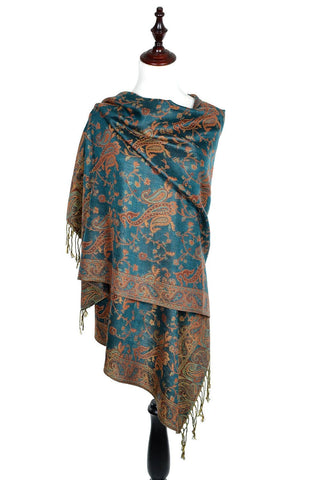 Paisley Pashmina Shawl Scarf