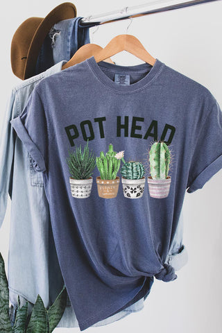 Pot Head Tee Denim