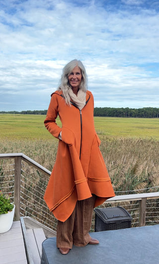 The Enchanter Coat Ginger O/S