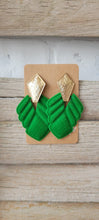 Art Deco Green Wonder Earrings