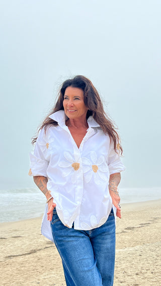 Heiress Bloom Top O/S Wt