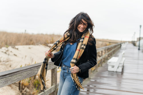 Burr-Burrery Tartan Scarf