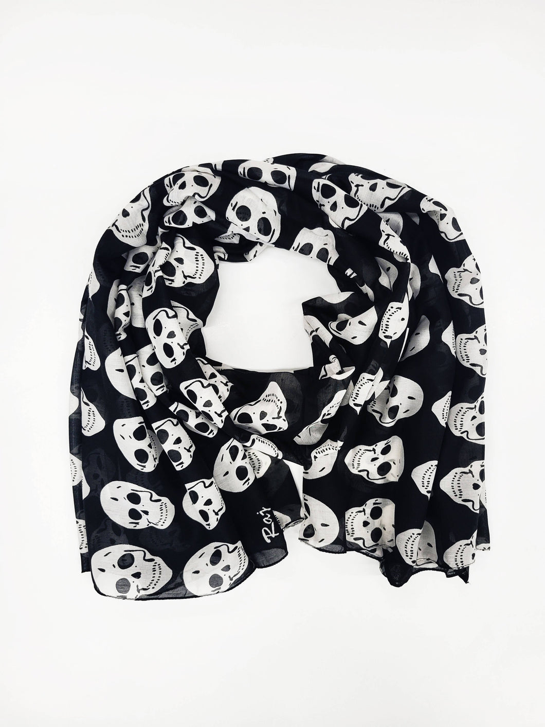 Skull Printed Scarf