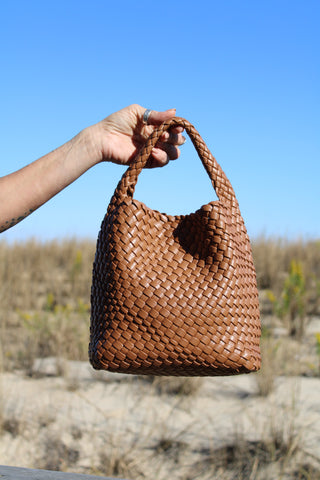 Cutie Pie Basket Weave Bag