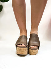 BADA BING Distressed Brown Sandals