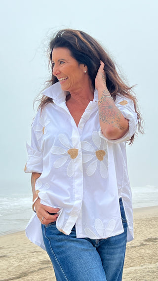 Heiress Bloom Top O/S Wt