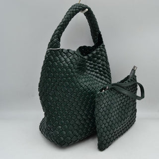Cutie Pie Basket Weave Bag
