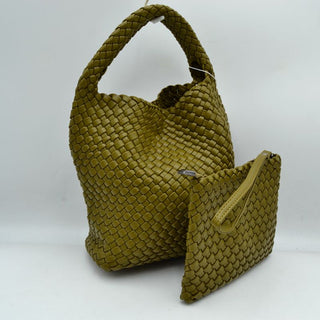 Cutie Pie Basket Weave Bag