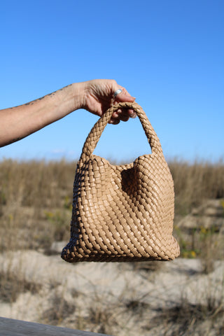 Cutie Pie Basket Weave Bag