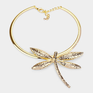 Mighty Dragonfly Necklace Set