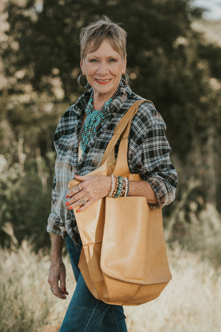 Kim Hall Carry All Mustard
