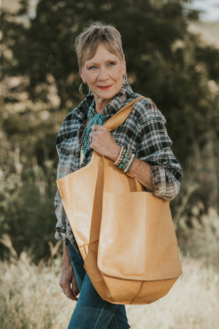 Kim Hall Carry All Mustard