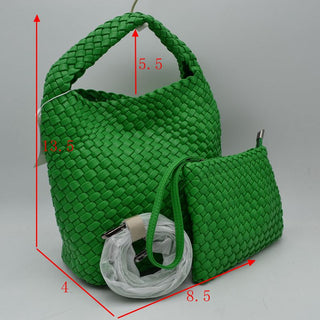 Cutie Pie Basket Weave Bag