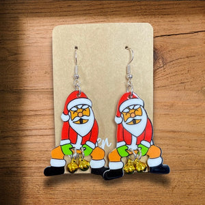 Santa Balls Earrings