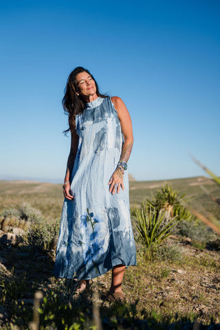 Amalfi Bloom Maxi Blue