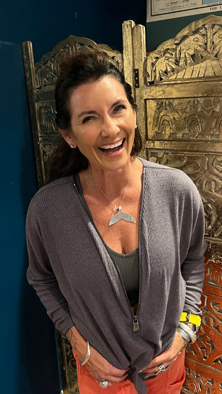 Zip It Top Silv/Grey