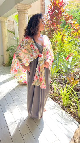 Tropical Life Kimono O/S