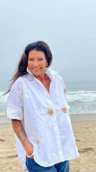 Heiress Bloom Top O/S Wt