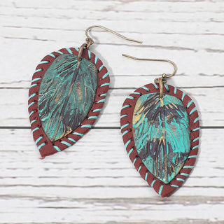 Patina Hook Earrings