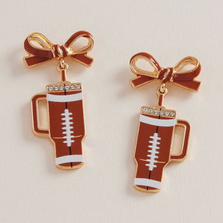 Football Stanley earrings