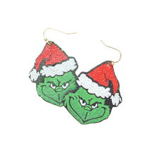 Mean Grinch Earrings