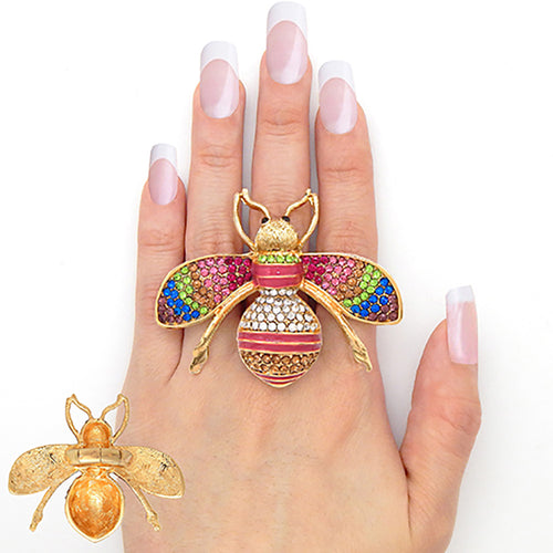 Gucci Honeybee Stretchy Ring