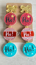 HO HO HO Balls earrings