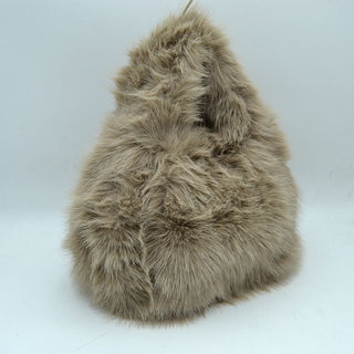 Zsa-Zsa Little Fur Bag tan