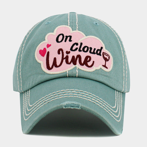 On Cloud Wine baseball cap