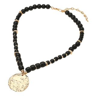 Hammered Metal Necklace