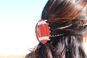 Football Hair Clip