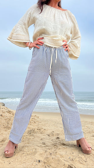 The Blue blood stripe pants NVY