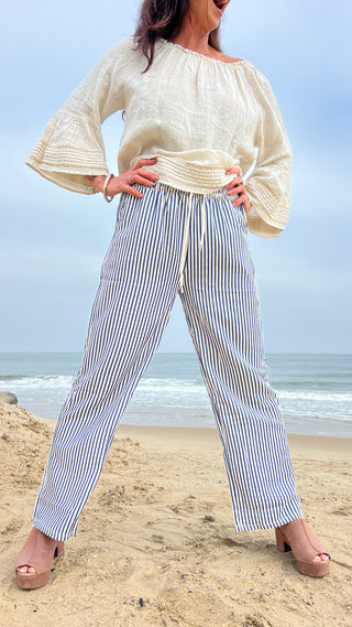 The Blue blood stripe pants NVY