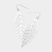 Norfolk Filigree Leaf earrings
