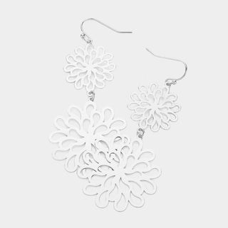 Double Flowers Earrings