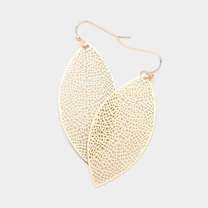 Delicate Leaf earrings