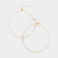 Circle earrings