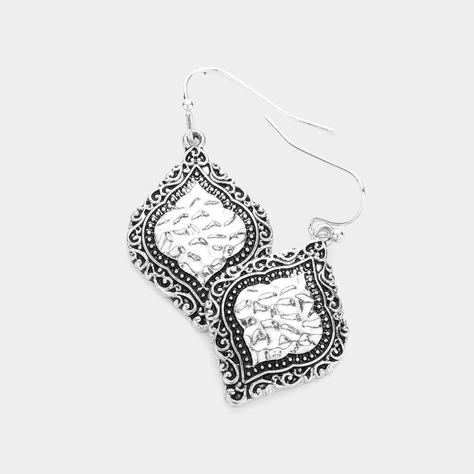 Janakpur Silver Drop Earrings