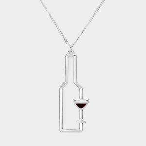 Wine Down Necklace