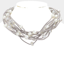 Wrapped Up Pearl Necklace
