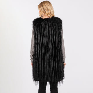 You Minx faux fur vest