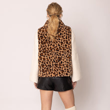 Wilma leopard Vest O/S