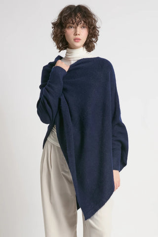 Seaside Wrap Navy O/S