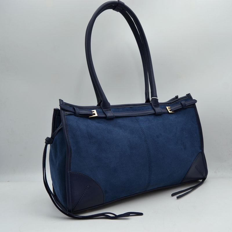 Candice Faux Suede Satchel