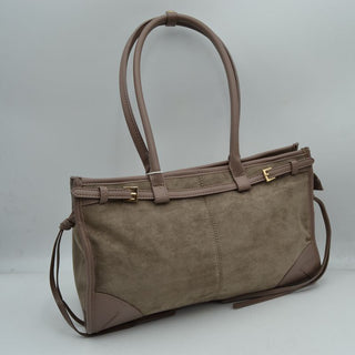 Candice Faux Suede Satchel