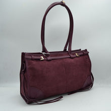 Candice Faux Suede Satchel