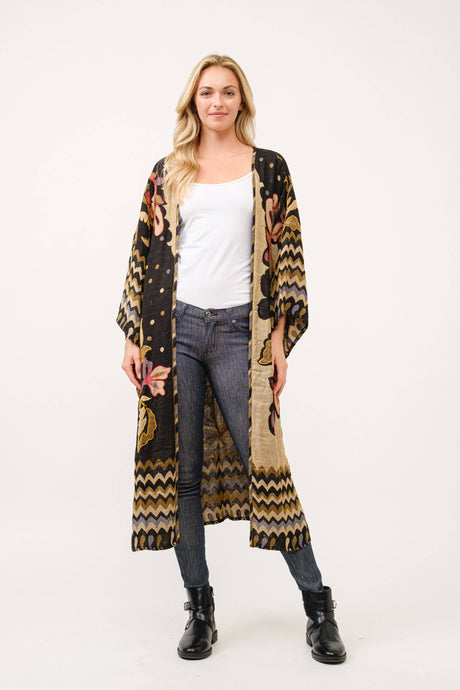 Nuria Embroidered Duster