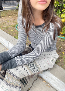 Knit Sweater Pants