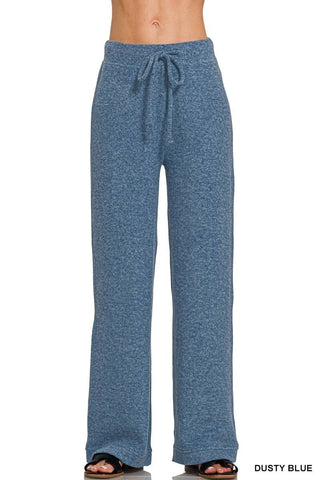 Scrumpdillyicious Lounge Pants Dusty Blue