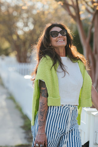 Andrea Sweater Lime